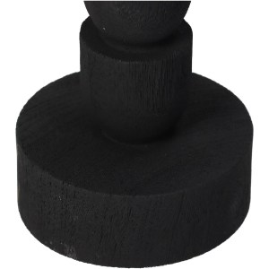 Artelibre - 05154038 ΚΗΡΟΠΗΓΙΟ ΜΑΥΡΟ POLYRESIN 8X8X22.5CM