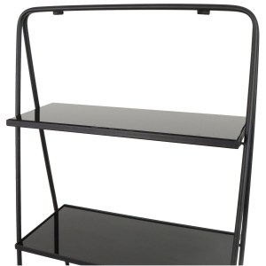 Artelibre - 05154101 ΡΑΦΙΕΡΑ ΜΑΥΡΟ ΜΕΤΑΛΛΟ 57X37X110CM
