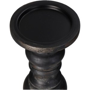 Artelibre - 05154309 ΚΗΡΟΠΗΓΙΟ ΜΑΥΡΟ ΞΥΛΟ 10X10X38CM
