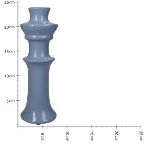 Artelibre - 05155206 ΚΗΡΟΠΗΓΙΟ ΜΠΛΕ ΚΕΡΑΜΙΚΟ 8X8X24CM