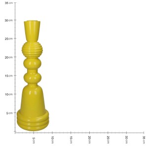 Artelibre - 05155323 ΚΗΡΟΠΗΓΙΟ ΚΙΤΡΙΝΟ POLYRESIN 10X10X30CM
