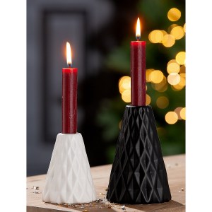 Artelibre - 05160568 ΚΗΡΟΠΗΓΙΟ ΚΩΝΟΣ ΚΕΡΑΜΙΚΟ 10.5CM ΣΕ 2 ΧΡΩΜΑΤΑ