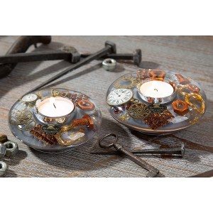 Artelibre - 05160773 ΘΗΚΗ ΡΕΣΩ ARTELIBRE STEAMPUNK ΠΟΛΥΧΡΩΜΟ ΓΥΑΛΙ 5CM