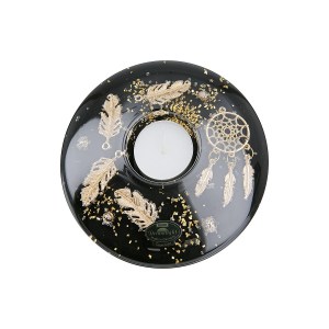 Artelibre - 05160785 ΘΗΚΗ ΡΕΣΩ ARTELIBRE ΜΑΥΡΟ/ΧΡΥΣΟ ΓΥΑΛΙ 5CM