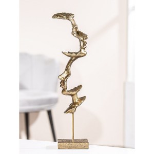 Artelibre - 05160902 ΔΙΑΚΟΣΜΗΤΙΚΟ ARTELIBRE ΠΡΟΣΩΠΟ ΧΡΥΣΟ POLYRESIN 10X6.5X40.5CM