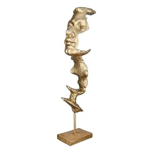 Artelibre - 05160902 ΔΙΑΚΟΣΜΗΤΙΚΟ ARTELIBRE ΠΡΟΣΩΠΟ ΧΡΥΣΟ POLYRESIN 10X6.5X40.5CM