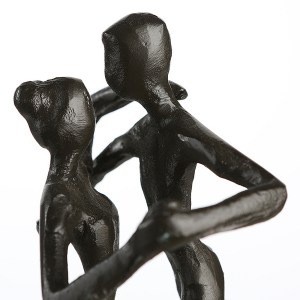Artelibre - 05160937 ΔΙΑΚΟΣΜΗΤΙΚΟ ARTELIBRE ΖΕΥΓΑΡΙ ΧΟΡΕΥΕΙ ΚΑΦΕ ΜΕΤΑΛΛΟ 13X8X17CM