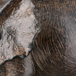 Artelibre - 05161378  FIGURE ELEPHANT SYNTHETIC RESIN BROWN 2 ASSORTED 18X10X20CM 18X10X20CM
