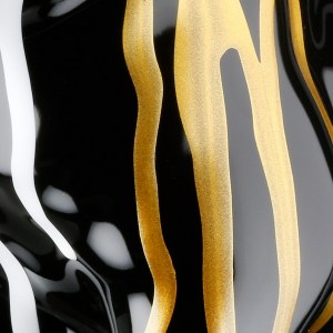 Artelibre - 05161381  FIGURE ELEPHANT CERAMIC BLACK 14X13X26CM 14X13X26CM