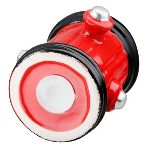 Artelibre - 05161389  MONEY BOX HYDRANT CERAMIC RED 15X12X16CM 15X12X16CM