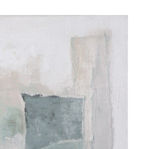Artelibre - 05161401  ΕΙΚΟΝΑ ΟΡΘΟΓΩΝΙΟΣ ΚΑΜΒΑΣ ΛΕΥΚΟΣ 60X3X80CM 60X3X80CM