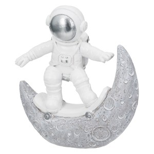 Artelibre - 05161412  FIGURE ASTRONAUT POLY WHITE SILVER ΠΟΙΚΙΛΙΑ 3 ΦΟΡΕΣ 11X5X12CM 11X5X12CM