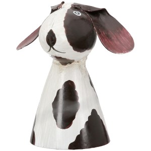 Artelibre - 05161460  ΦΙΓΟΥΡΑ ΦΡΑΧΤΗ DOG METAL WHITE ASSORTED 3 TIMES 7X6X7CM 7X6X7CM