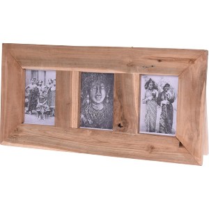 Artelibre - 06350620 ΚΟΡΝΙΖΑ ΤΡΙΠΛΗ ARTELIBRE ΚΑΦΕ ΞΥΛΟ 55X3.5X28CM