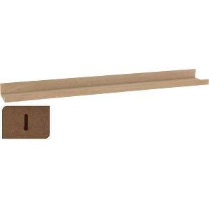 Artelibre - 06350713 ΡΑΦΙ ΕΠΙΤΟΙΧΙΟ ΦΥΣΙΚΟ MDF 77X10X4CM