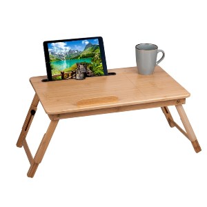 Artelibre - 06450974 ΤΡΑΠΕΖΙ LAPTOP ΠΤΥΣΣΟΜΕΝΟ ΜΠΑΜΠΟΥ
