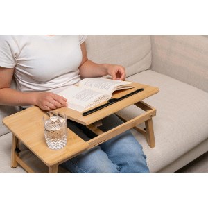 Artelibre - 06450974 ΤΡΑΠΕΖΙ LAPTOP ΠΤΥΣΣΟΜΕΝΟ ΜΠΑΜΠΟΥ