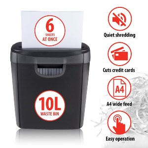 Artelibre - 06451193 ΚΑΤΑΣΤΡΟΦΕΑΣ ΕΓΓΡΑΦΩΝ 10L 190W ALPINA