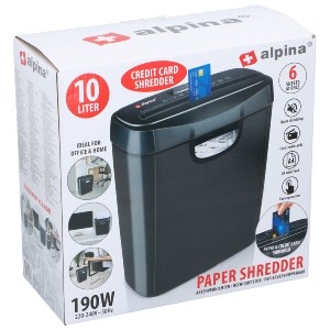 Artelibre - 06451193 ΚΑΤΑΣΤΡΟΦΕΑΣ ΕΓΓΡΑΦΩΝ 10L 190W ALPINA