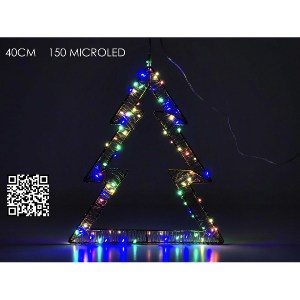 Artelibre - 06510733 ΔΕΝΤΡΟ ΦΩΤΙΖΟΜΕΝΟ 150 MICRO LED RGB 40CM