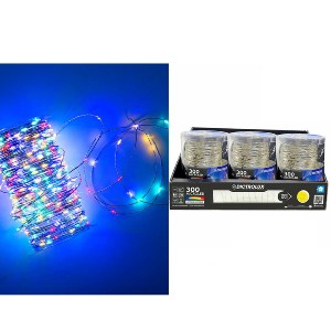 Artelibre - 06511822 300 MICROLED ΕΣΩΤ. & ΕΞΩΤ. ΧΩΡΟΥ ΜΕ 8 ΠΡΟΓΡΑΜΜΑΤΑ ΚΑΙ ΜΕΤΑΣΧΗΜΑΤΙΣΤΗ ΠΟΛΥΧΡΩΜΟ ΦΩΣ ΔΙΑΦΑΝΟ ΚΑΛΩΔΙΟ ΜΗ ΕΠΕΚΤΕΙΝΟΜΕΝΟ IP44