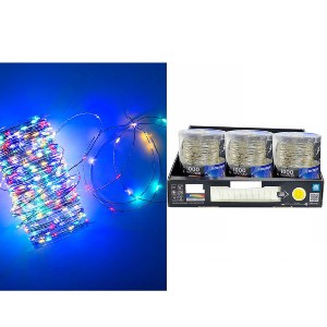 Artelibre - 06511828 1000 MICROLED ΕΣΩΤ. & ΕΞΩΤ. ΧΩΡΟΥ ΜΕ 8 ΠΡΟΓΡΑΜΜΑΤΑ ΚΑΙ ΜΕΤΑΣΧΗΜΑΤΙΣΤΗ ΠΟΛΥΧΡΩΜΟ ΦΩΣ ΔΙΑΦΑΝΟ ΚΑΛΩΔΙΟ ΜΗ ΕΠΕΚΤΕΙΝΟΜΕΝΟ IP4