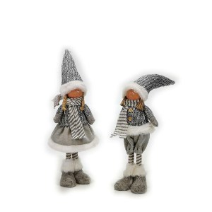 Artelibre - 06511838 ΠΑΙΔΙ ΚΑΘΙΣΤΟ ΜΕ ΚΑΠΕΛΟ ΓΚΡΙ ΛΟΥΤΡΙΝΟ 36CM