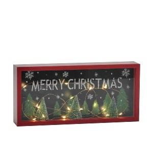 Artelibre - 06511879 ΔΙΑΚΟΣΜΗΤΙΚΟ MERRY CHRISTMAS ΜΕ ΦΩΣ 14CM