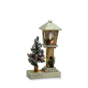 Artelibre - 06512033 ΣΤΥΛΟΣ ΜΕ ΦΩΣ ΚΑΙ ΔΕΝΤΡΟ 37CM