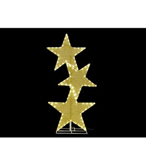 Artelibre - 06512085 127 LED ΑΣΤΕΡΙ ΚΙΤΡΙΝΟ ΘΕΡΜΟ ΛΕΥΚΟ ΦΩΣ 92CM