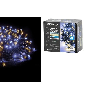 Artelibre - 06512093 500 LED ΕΣΩΤ. & ΕΞΩΤ. ΧΩΡΟΥ ΜΕ ΜΕΤΑΣΧΗΜΑΤΙΣΤΗ ΨΥΧΡΟ ΚΑΙ ΘΕΡΜΟ ΛΕΥΚΟ ΦΩΣ ΠΡΑΣΙΝΟ ΚΑΛΩΔΙΟ ΜΗ ΕΠΕΚΤΕΙΝΟΜΕΝΟ IP44 31V 13M