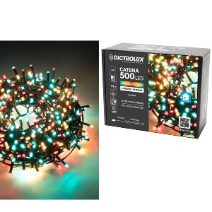 Artelibre - 06512094 500 LED ΕΣΩΤ. & ΕΞΩΤ. ΧΩΡΟΥ ΜΕ 8 ΠΡΟΓΡΑΜΜΑΤΑ ΚΑΙ ΜΕΤΑΣΧΗΜΑΤΙΣΤΗ ΠΟΛΥΧΡΩΜΟ ΦΩΣ ΠΡΑΣΙΝΟ ΚΑΛΩΔΙΟ ΜΗ ΕΠΕΚΤΕΙΝΟΜΕΝΟ IP44 31V 