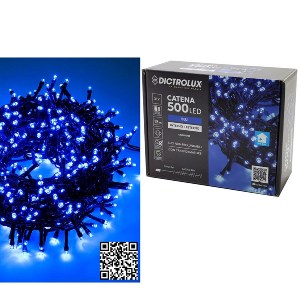 Artelibre - 06512097 500 LED ΕΣΩΤ. & ΕΞΩΤ. ΧΩΡΟΥ ΜΕ 8 ΠΡΟΓΡΑΜΜΑΤΑ ΚΑΙ ΜΕΤΑΣΧΗΜΑΤΙΣΤΗ ΜΠΛΕ ΦΩΣ ΠΡΑΣΙΝΟ ΚΑΛΩΔΙΟ ΜΗ ΕΠΕΚΤΕΙΝΟΜΕΝΟ IP44 31V 17M