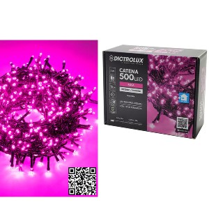 Artelibre - 06512099 500 LED ΕΣΩΤ. & ΕΞΩΤ. ΧΩΡΟΥ ΜΕ 8 ΠΡΟΓΡΑΜΜΑΤΑ ΚΑΙ ΜΕΤΑΣΧΗΜΑΤΙΣΤΗ ΡΟΖ ΛΕΥΚΟ ΦΩΣ ΠΡΑΣΙΝΟ ΚΑΛΩΔΙΟ ΜΗ ΕΠΕΚΤΕΙΝΟΜΕΝΟ IP44 31V 