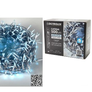 Artelibre - 06512125 500 LED ΕΣΩΤ. & ΕΞΩΤ. ΧΩΡΟΥ ΜΕ 8 ΠΡΟΓΡΑΜΜΑΤΑ ΨΥΧΡΟ ΛΕΥΚΟ ΦΩΣ ΔΙΑΦΑΝΟ ΚΑΛΩΔΙΟ ΜΗ ΕΠΕΚΤΕΙΝΟΜΕΝΟ 31V 17M