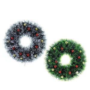 Artelibre - 06512201 ΣΤΕΦΑΝΙ ΜΕ ΜΠΑΛΕΣ ΠΡΑΣΙΝΟ Φ37CM ΣΕ 2 ΧΡΩΜΑΤΑ