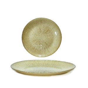 Artelibre - 06512251 ΠΙΑΤΟ ΣΤΡΟΓΓΥΛΟ ΧΡΥΣΟ Φ32CM