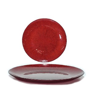 Artelibre - 06512253 ΠΙΑΤΟ ΣΤΡΟΓΓΥΛΟ ΚΟΚΚΙΝΟ Φ32CM