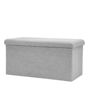 Artelibre - 06512610 ΠΟΥΦ ΓΚΡΙ ΥΦΑΣΜΑ 76X38X38CM