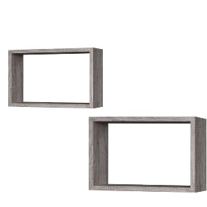 Artelibre - 06512706 ΡΑΦΙΑ ARTELIBRE ΓΚΡΙ ΔΡΥΣ 40X27X12CM/36.5X23.5X12CM 2ΤΜΧ