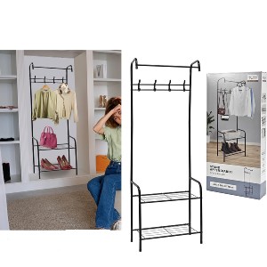 Artelibre - 06512773 ΚΡΕΜΑΣΤΡΑ ΔΑΠΕΔΟΥ ΜΑΥΡΟ ΜΕΤΑΛΛΟ 61X30X170CM