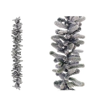 Artelibre - 06513554 ΧΡΙΣΤΟΥΓΕΝΝΙΑΤΙΚΗ ΧΙΟΝΙΣΜΕΝΗ ΓΙΡΛΑΝΤΑ PE/PVC ΜΕ 180 ΚΛΑΔΙΑ 270CM