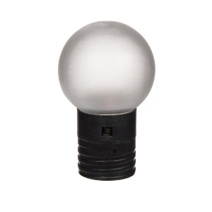 Artelibre - 06530006 ΜΑΓΝΗΤΗΣ ΜΕ ΣΤΡΟΓΓΥΛΗ ΛΑΜΠΑ LED ΜΕ ΘΕΡΜΟ ΦΩΣ ΠΛΑΣΤΙΚΟ 4.5CM ΜΠΑΤΑΡΙΑΣ