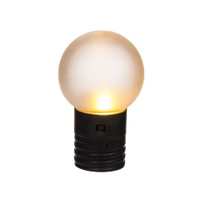 Artelibre - 06530006 ΜΑΓΝΗΤΗΣ ΜΕ ΣΤΡΟΓΓΥΛΗ ΛΑΜΠΑ LED ΜΕ ΘΕΡΜΟ ΦΩΣ ΠΛΑΣΤΙΚΟ 4.5CM ΜΠΑΤΑΡΙΑΣ