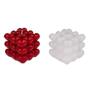 Artelibre - 06530188 ΚΕΡΙ ΚΑΡΔΙΕΣ 6CM ΣΕ 2 ΧΡΩΜΑΤΑ