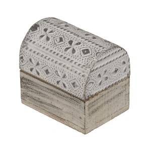 Artelibre - 06530196 ΚΟΥΤΙ ΑΠΟΘΗΚΕΥΣΗΣ ΚΟΣΜΗΜΑΤΩΝ ΜΕΤΑΛΛΟ/ΞΥΛΟ 5X3.8CM ΣΕ 6 ΣΧΕΔΙΑ