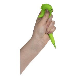 Artelibre - 06530211 ΣΤΥΛΟ ΕΛΑΣΤΙΚΟ ΔΕΙΝΟΣΑΥΡΟΣ 19CM ΣΕ 2 ΧΡΩΜΑΤΑ