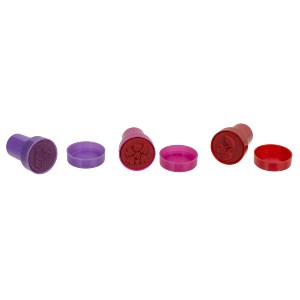Artelibre - 06530212 ΣΦΡΑΓΙΔΕΣ ΦΙΛΙΑ ΚΑΙ ΚΑΡΔΙΕΣ 2.5CM ΣΕΤ 6ΤΜΧ