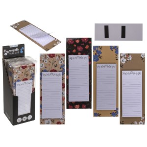 Artelibre - 06530219 ΣΗΜΕΙΩΜΑΤΑΡΙΟ ΜΑΓΝΗΤΙΚΟ 50 ΣΕΛΙΔΩΝ 16X7CM ΣΕ 4 ΣΧΕΔΙΑ
