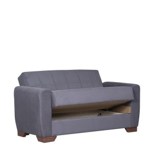 Artelibre - 14210223 ΚΑΝΑΠΕΣ ΚΡΕΒΑΤΙ ΔΙΘΕΣΙΟΣ DIEGO 2S ΓΚΡΙ 153X78X80CM